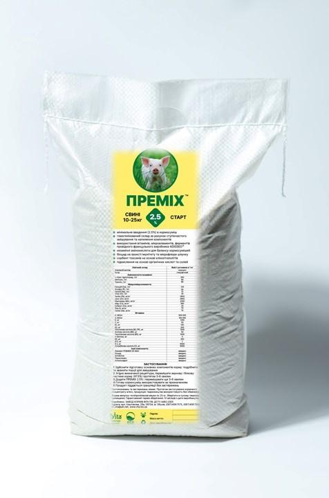 ПРЕМIX 2.5% свині старт